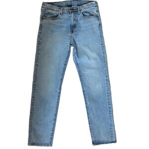 American Eagle Original Straight Men’s Jeans 32x34 Light Blue Easy Flex